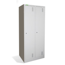 LOCKER CH 2 BW | 2-dveřová šatní skříň s přepážkou