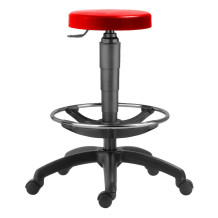 WORKSEAT AN TABU FR RD | Průmyslová židle s opěrkou nohou