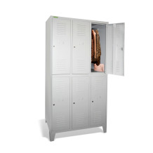 LOCKER CH 3/6 F - 6dveřová šatní skříň s krátkými dveřmi