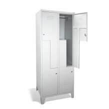 LOCKER CH Z4 F - čtyřdveřová šatní skříň s dveřmi ve tvaru Z