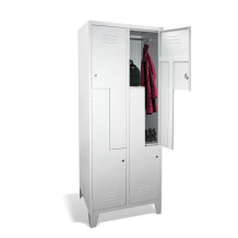 LOCKER CH Z4 F - čtyřdveřová šatní skříň s dveřmi ve tvaru Z