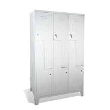 LOCKER CH Z6 F - 6dveřová šatní skříň s dveřmi ve tvaru Z