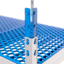 GRACK AS 1800/750/500 4/175 | Regál se 4 polypropylenovými policemi