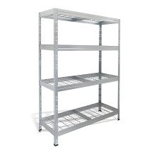 NRACK AS 1800/1200/450 4/300 | Regál se 4 drátěnými policemi