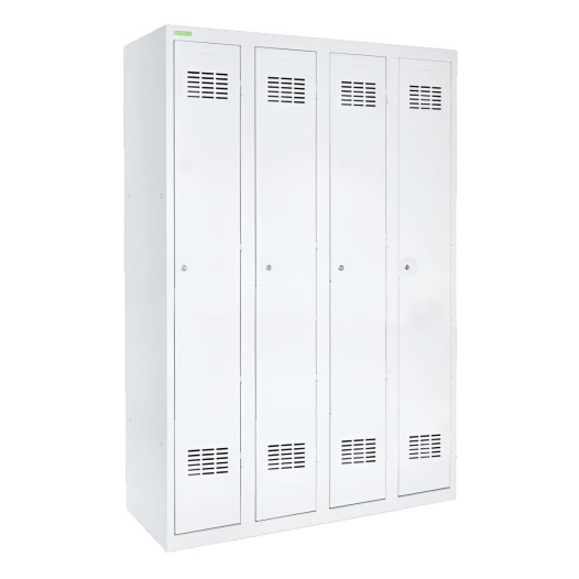 LOCKER H 4 | 4-dveřová šatní skříň s dlouhými dveřmi