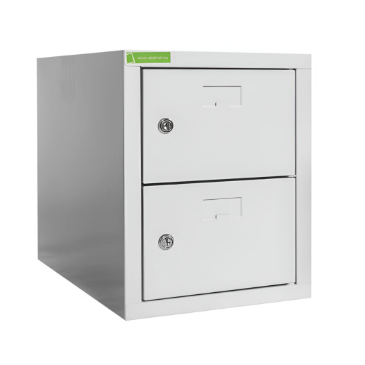 SHOEBOX H 1/2 400 | 1 + 1-dveřová skříň na obuv s šířkou přihrádky 400 mm