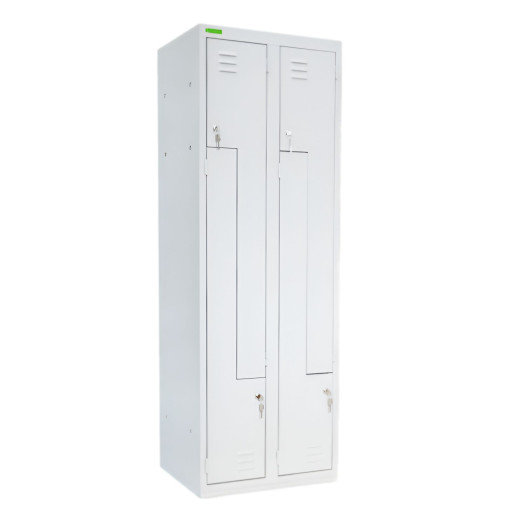 LOCKER H Z4 300 | 4-dveřová šatní skříň se Z-kovými dveřmi