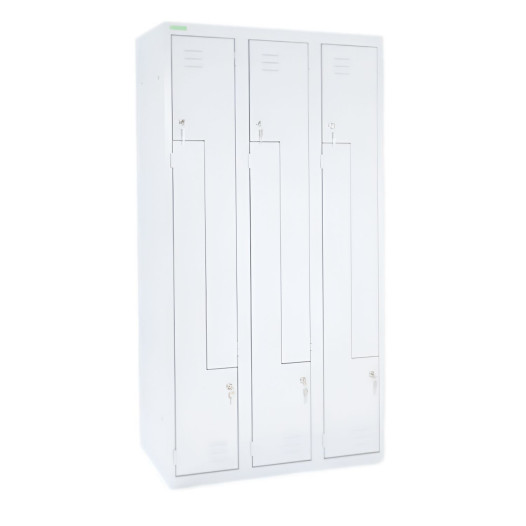 LOCKER H Z6 300 | 6-dveřová šatní skříň se Z-kovými dveřmi