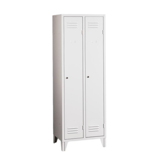 LOCKER CH 2 F - dvoudveřová šatní skříň na nožičkách