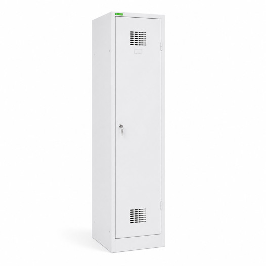 LOCKER M 1 BW | 1-dveřová šatní skříň s přepážkou