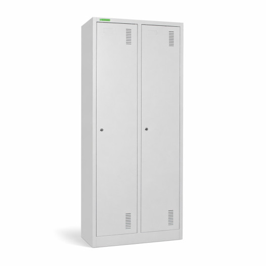 LOCKER CH 2 BW | 2-dveřová šatní skříň s přepážkou