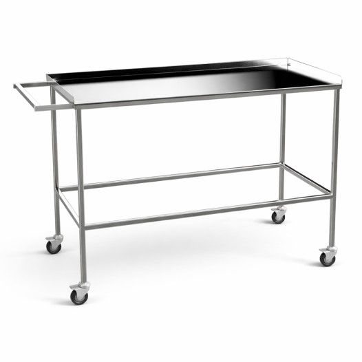 HOSPI TROLLEY M SS | Nerezový stolek na kolečkách