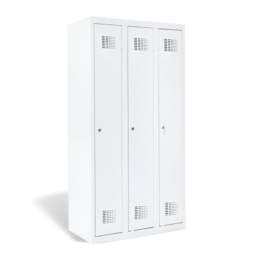 LOCKER M 3 | 3-dveřová šatní skříň s dlouhými dveřmi
