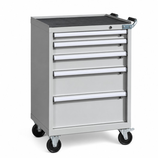 Dílenský kontejner s 5 zásuvkami, CONTI ROLL PK 1060/730 D5 