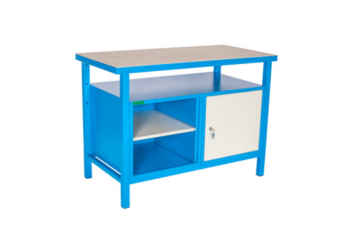 LWB GE 1200 SC | Pracovní stůl s poličkou a skříňkou