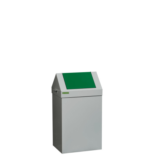 SELECT 90L GREEN | Koš na tříděný odpad se zeleným víkem