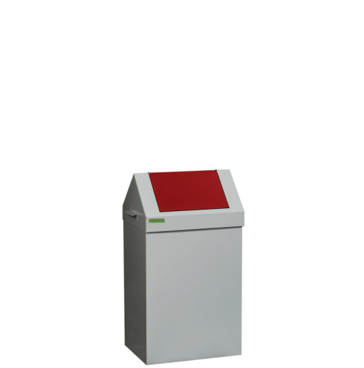 SELECT 90L RED | Koš na tříděný odpad s červeným víkem