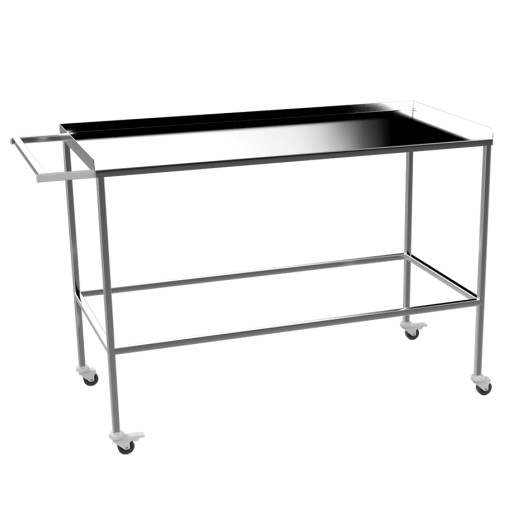 HOSPI TROLLEY M SS | Nerezový stolek na kolečkách