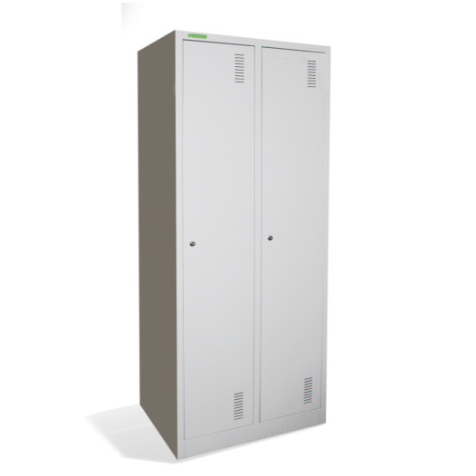 LOCKER CH 2 BW | 2-dveřová šatní skříň s přepážkou