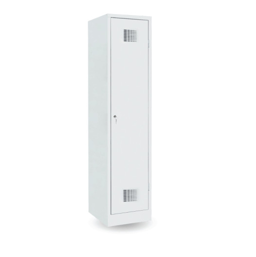 LOCKER M 1 BW | 1-dveřová šatní skříň s přepážkou