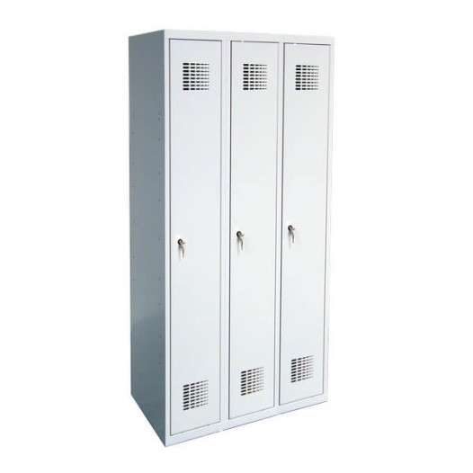 LOCKER M 3 | 3-dveřová šatní skříň s dlouhými dveřmi