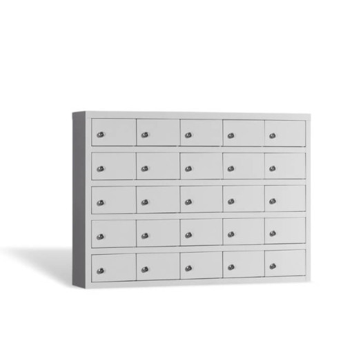 VBOX CH 5/25 | Skříňka na cennosti s 25 přihrádkami