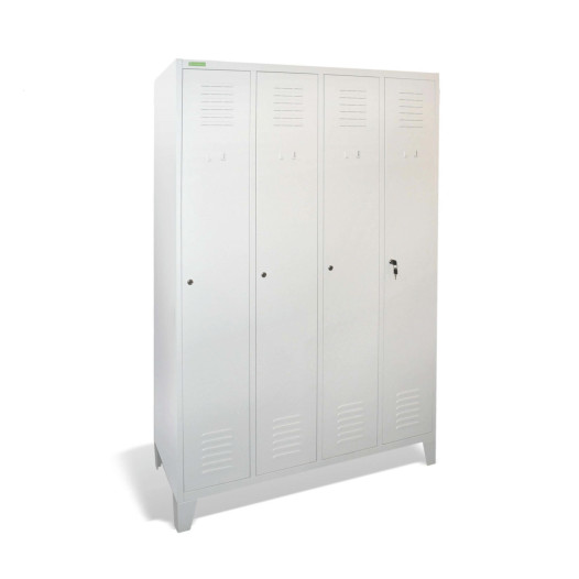 LOCKER CH 4 F - čtyřdveřová šatní skříň na nožičkách