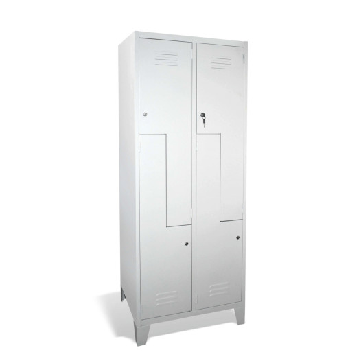 LOCKER CH Z4 F - čtyřdveřová šatní skříň s dveřmi ve tvaru Z