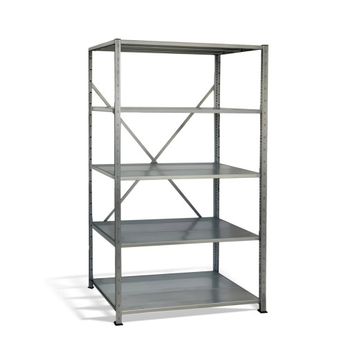 SRACK 2000/1190/630 5 ZN | Základní modul policového regálu