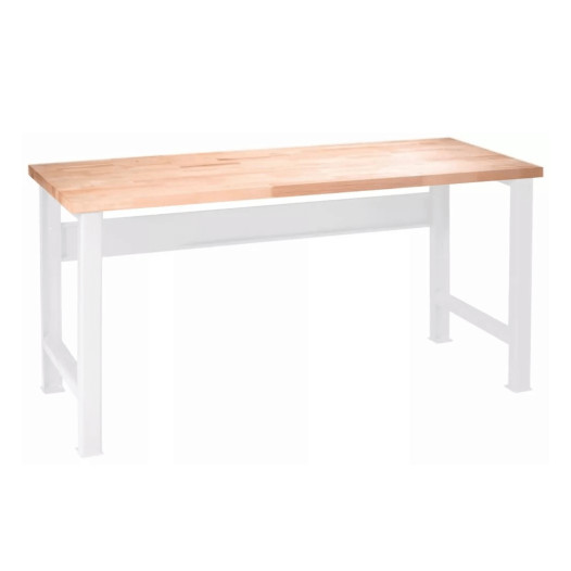 MODULBENCH GE 2000 | Pracovní stůl s pevnýma nohama, 2000 mm